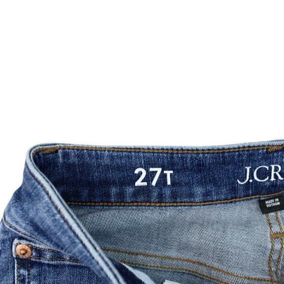 J. Crew Curvy Vintage Slim Straight Jean Warm Surf Wash Size 27 Tall NWT - Picture 5 of 7